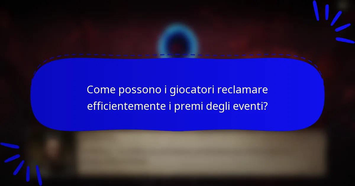 Come possono i giocatori reclamare efficientemente i premi degli eventi?